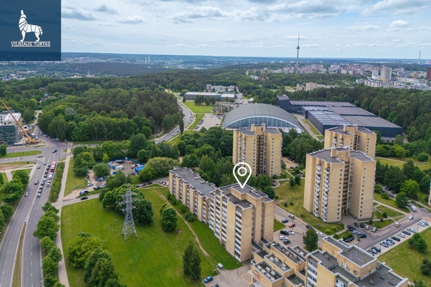 Parduodamas butas Buivydiškių g., Šeškinė, Vilniaus m., Vilniaus m. sav., 34.76 m2 ploto, 2 kambariai 14