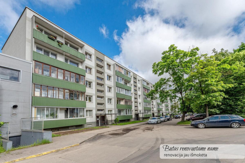 Parduodamas butas Žirmūnų g., Vilniaus m., Vilniaus m. sav., 48.18 m2 ploto, 2 kambariai 3