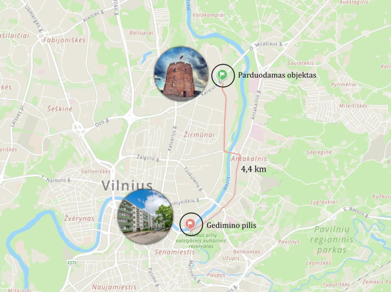 Parduodamas butas Žirmūnų g., Vilniaus m., Vilniaus m. sav., 48.18 m2 ploto, 2 kambariai 25
