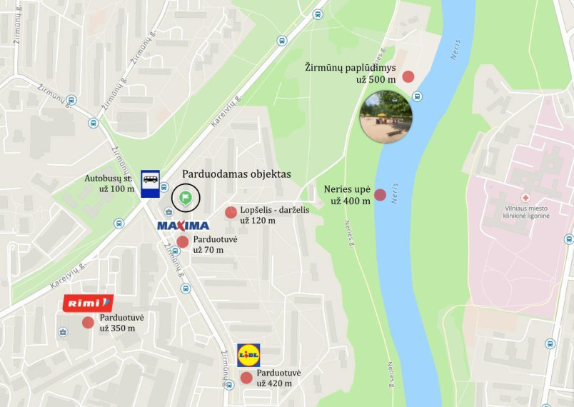 Parduodamas butas Žirmūnų g., Vilniaus m., Vilniaus m. sav., 48.18 m2 ploto, 2 kambariai 23