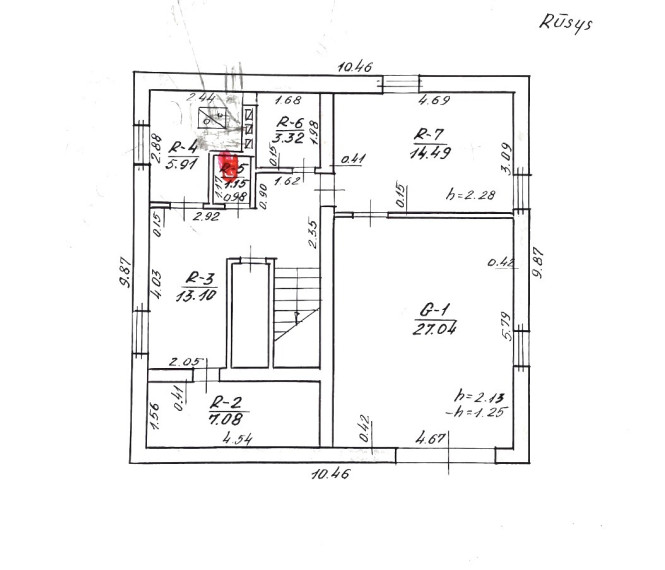 Parduodamas namas Kertaus g., Žiežmarių m., Kaišiadorių r. sav., 178.12 m2 ploto, 2 aukštai 33