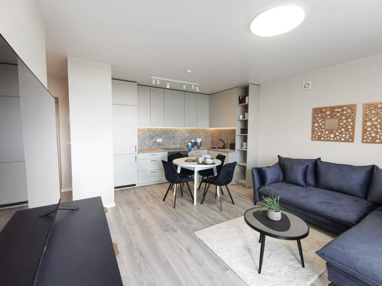 Parduodamas butas Rygos g., Justiniškės, Vilniaus m., Vilniaus m. sav., 46.02 m² ploto 2 kambariai 3