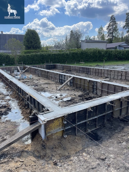 Parduodamas namas Kaštonų g., Kalvelių k., Vilniaus r. sav., 80 m2 ploto, 1 aukštai 5