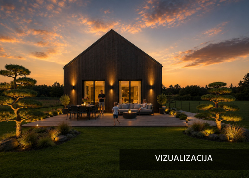 Parduodamas namas Avietyno g., Gervėnų k., Šiaulių r. sav., 80 m2 ploto, 1 aukštai 10