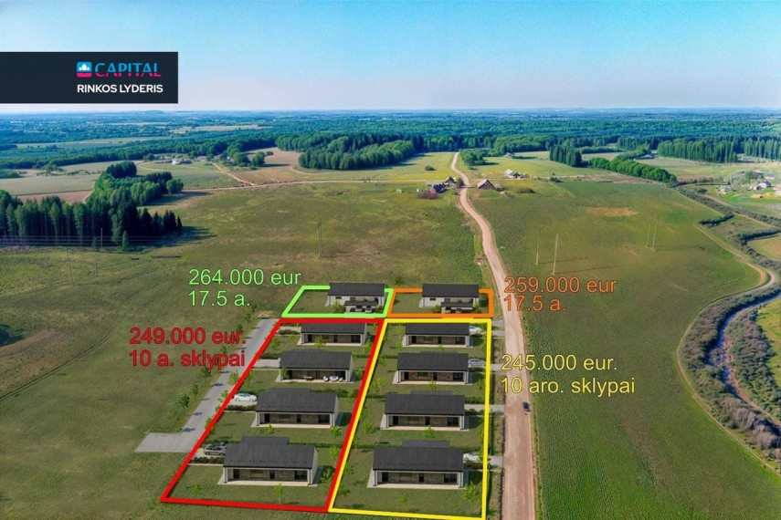 Parduodamas namas Plačioji g., Žodiškių k., Vilniaus r. sav., 100 m2 ploto, 1 aukštai 3