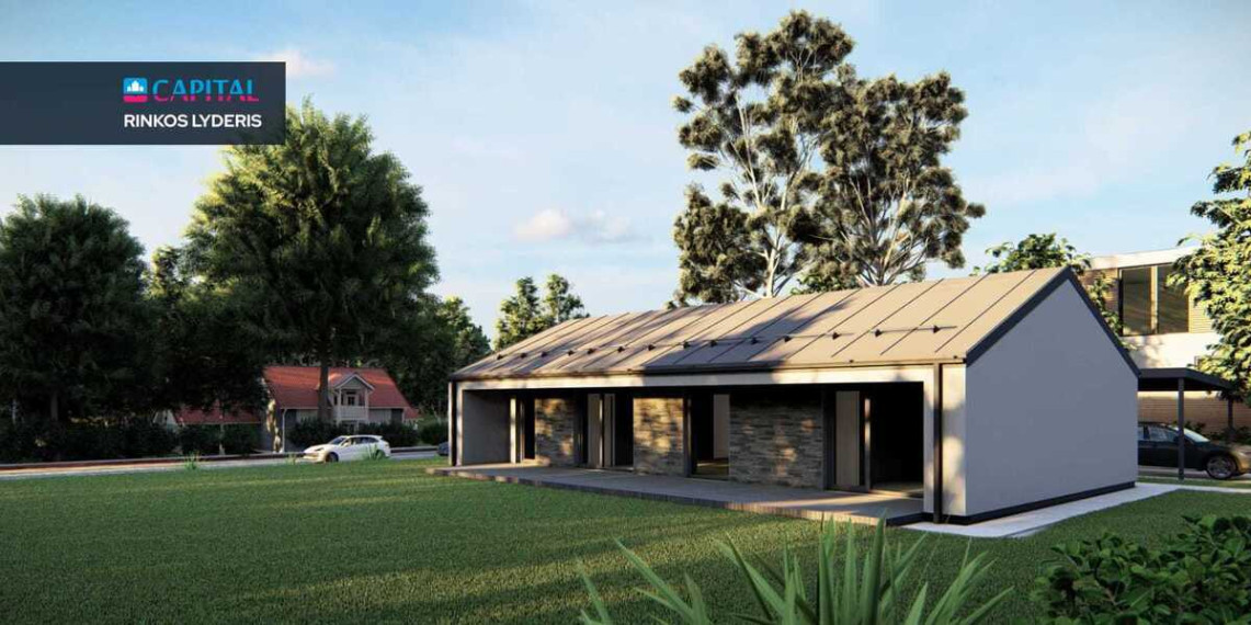 Parduodamas namas Plačioji g., Žodiškių k., Vilniaus r. sav., 100 m2 ploto, 1 aukštai 7
