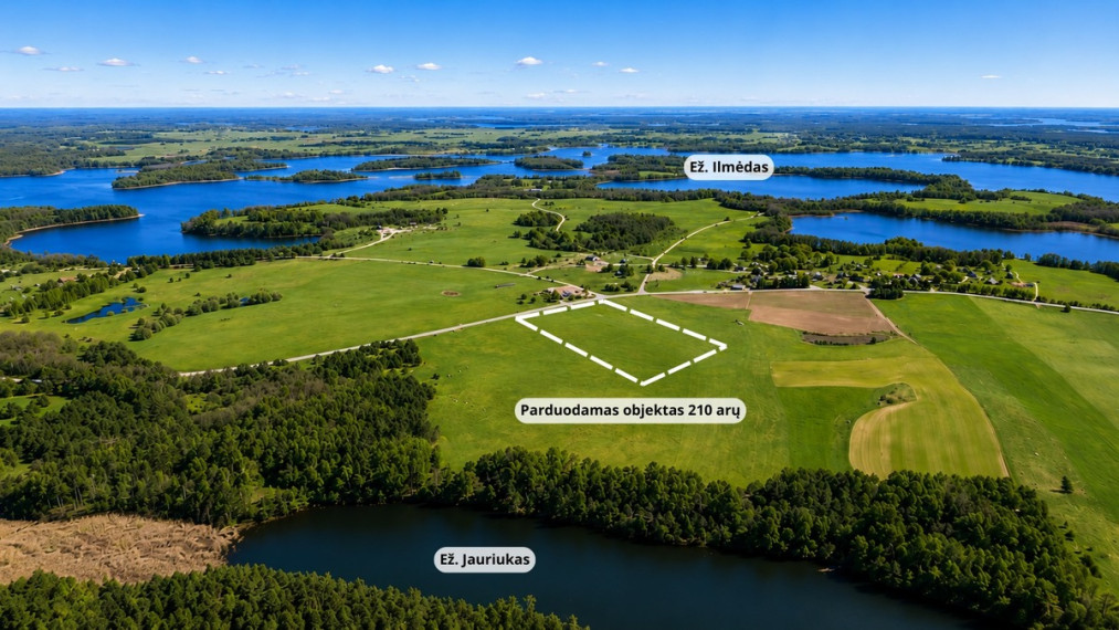 Parduodamas  sklypas Purvėnų g., Purvėnų k., Molėtų r. sav., 210 a ploto 1