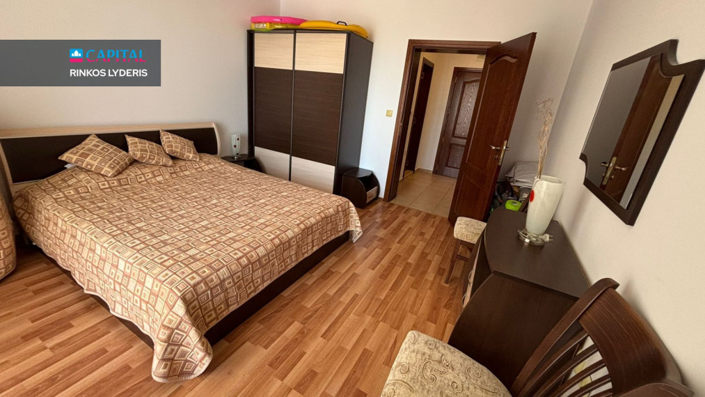 Parduodamas 2 kambarių, 72 kv.m ploto butas pietinėje Saulėto Kranto dalyje 12