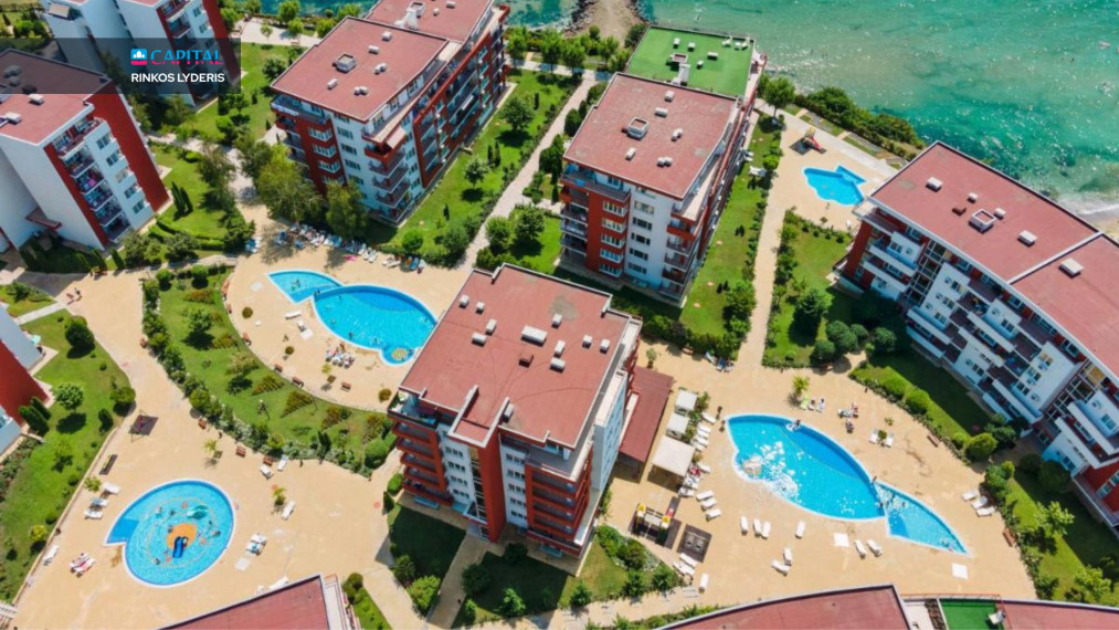 Parduodamas2 kambarių, bendras plotas 70 kv.m butas Sveti Vlase 1