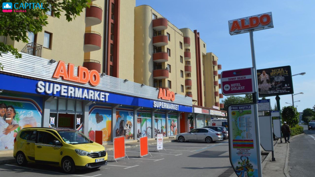 Parduodamas 2 kambarių, 118 kv.m ploto butas Saulėto Kranto centrinėje dalyje 2