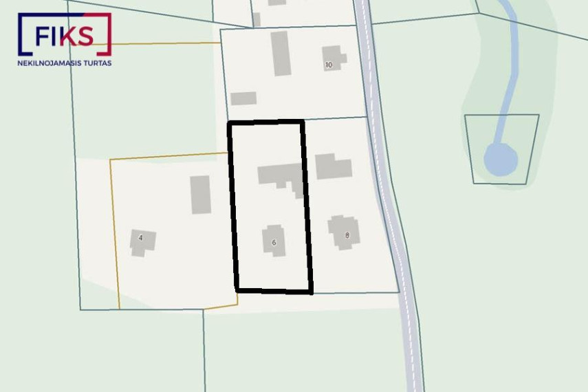 Parduodamas namas Kalno g., Kisieliškių k., Prienų r. sav., 65.93 m² ploto 2 kambariai 17