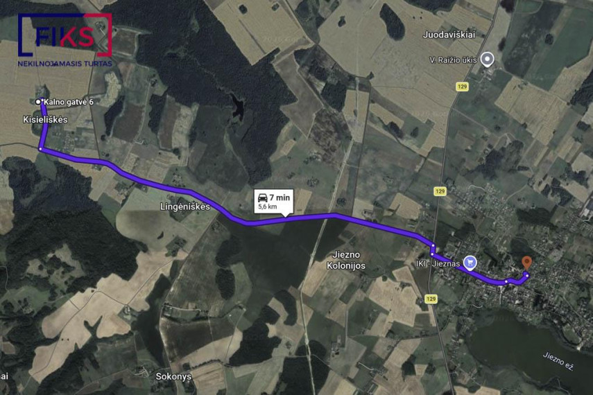 Parduodamas namas Kalno g., Kisieliškių k., Prienų r. sav., 65.93 m² ploto 2 kambariai 18