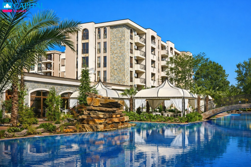 2 kambarių apartamentai, prestižiniame „Cascadas Family Resort“, Saulėtame krante, Bulgarijoje 2