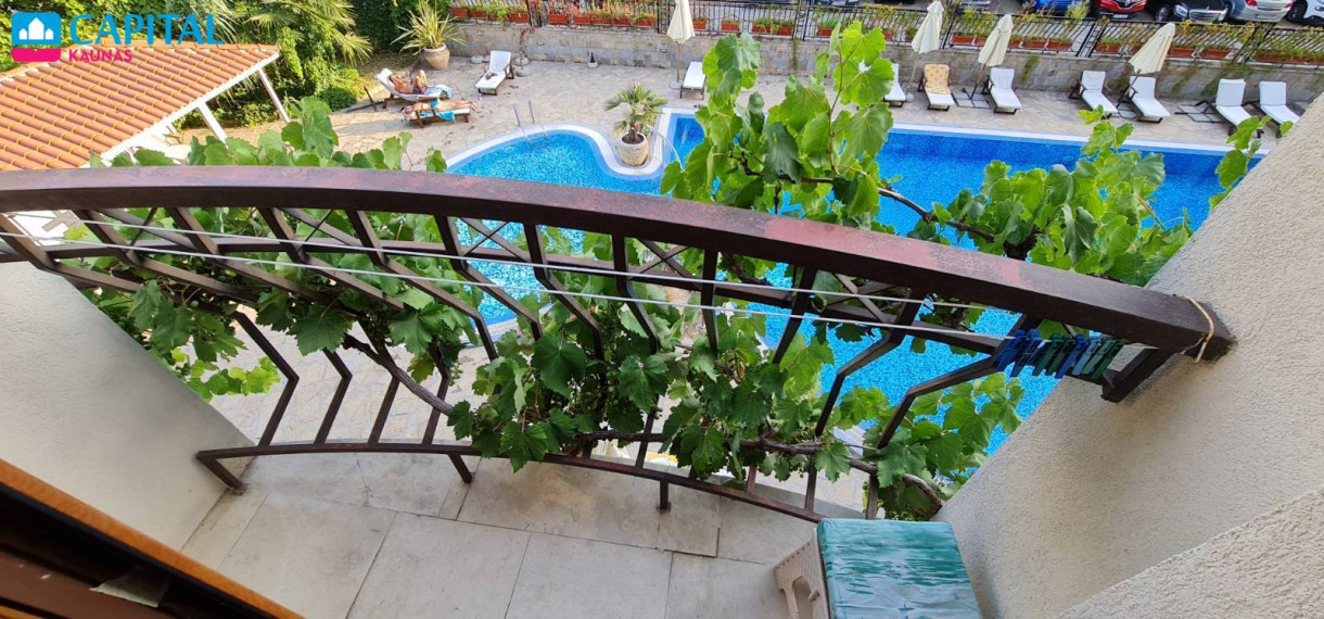 2 kambarių apartamentai, prestižiniame „Cascadas Family Resort“, Saulėtame krante, Bulgarijoje 3