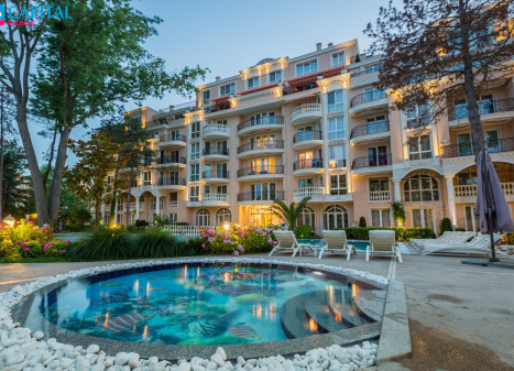 2 kambarių apartamentai Veneros rūmuose, Saulėtame Krante, Bulgarijoje 2 kambarių apartamentai Veneros rūmuose, Saulėtame Krante, Bulgarijoje