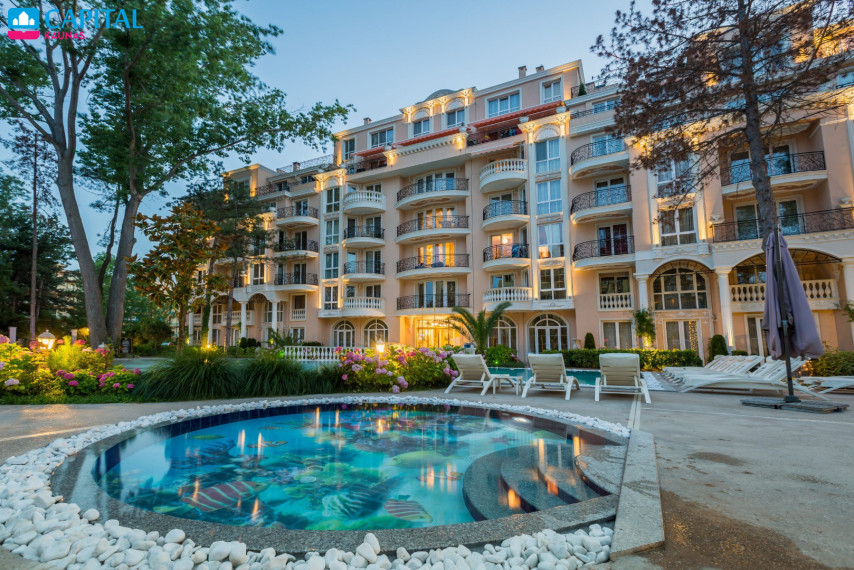 2 kambarių apartamentai Veneros rūmuose, Saulėtame Krante, Bulgarijoje 1
