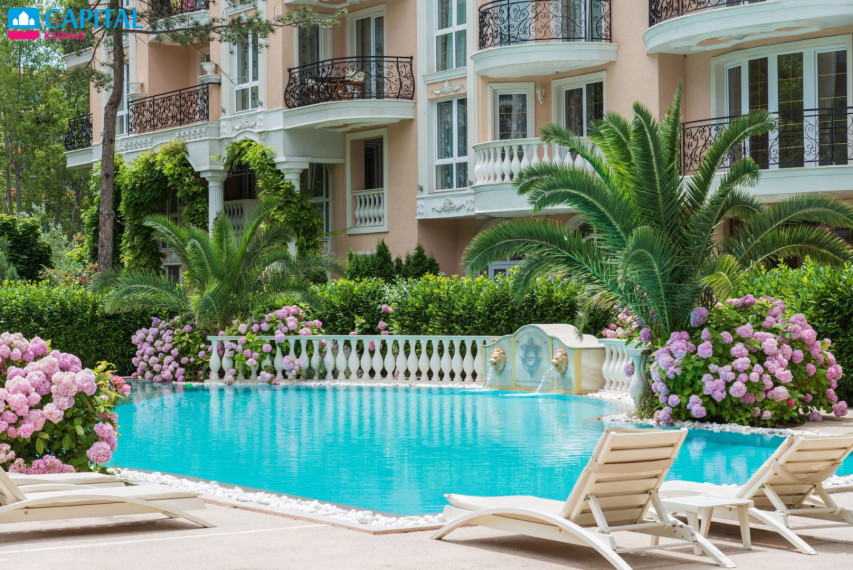 2 kambarių apartamentai Veneros rūmuose, Saulėtame Krante, Bulgarijoje 6