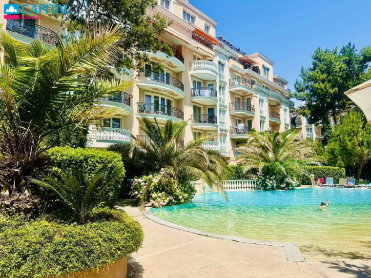 2 kambarių apartamentai Veneros rūmuose, Saulėtame Krante, Bulgarijoje 7