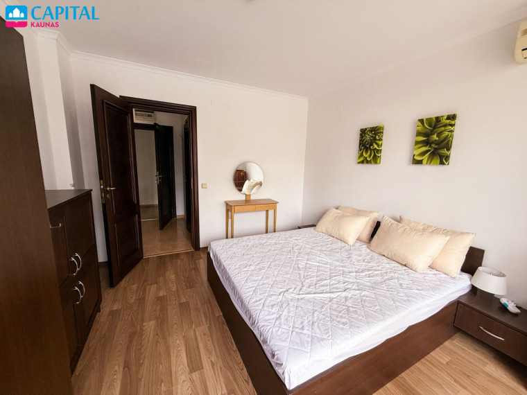 2 kambarių apartamentai, 1-oje eilėje nuo jūros, saulėtoje Bulgarijoje 10