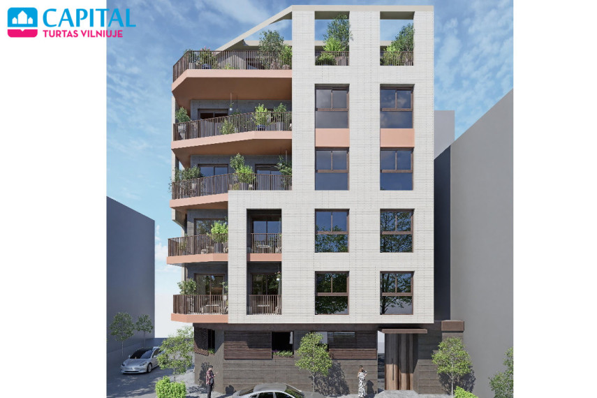 Naujos statybos studija 500 m iki jūros Torrevieja mieste nuo 109000€! 1