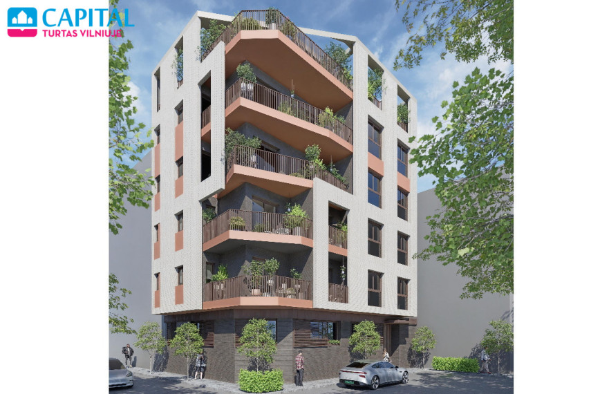 Naujos statybos studija 500 m iki jūros Torrevieja mieste nuo 109000€! 2