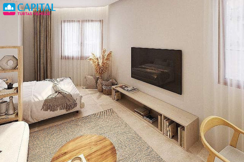 Naujos statybos studija 500 m iki jūros Torrevieja mieste nuo 109000€! 4