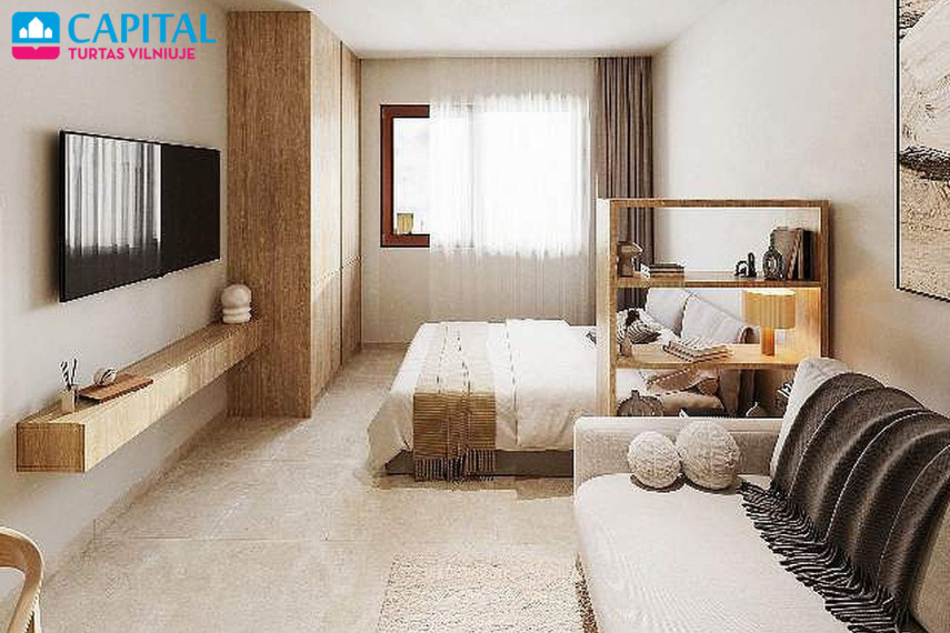 Naujos statybos studija 500 m iki jūros Torrevieja mieste nuo 109000€! 7