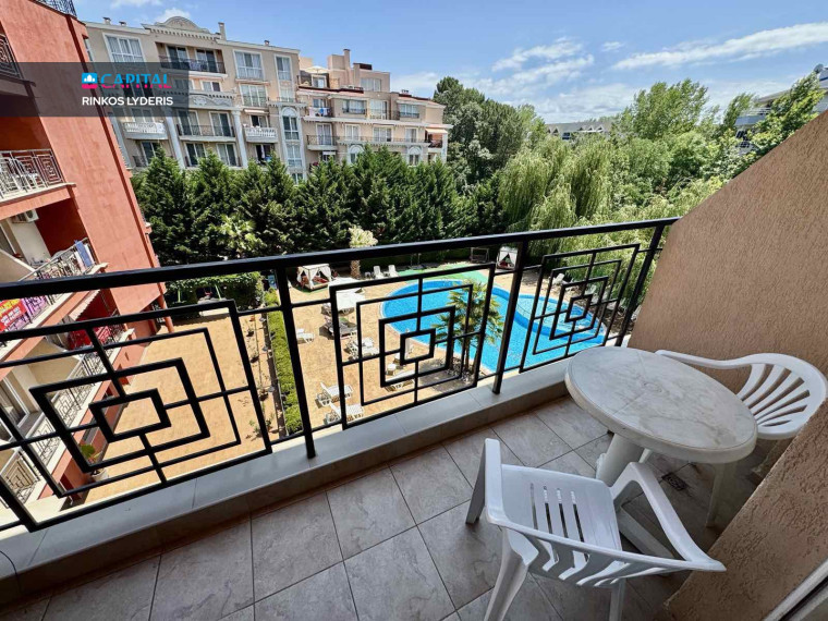 Parduodamas 36 k.m studijos tipo butas  „Aphrodite 2“ komplekse Saulėtas Krantas 7