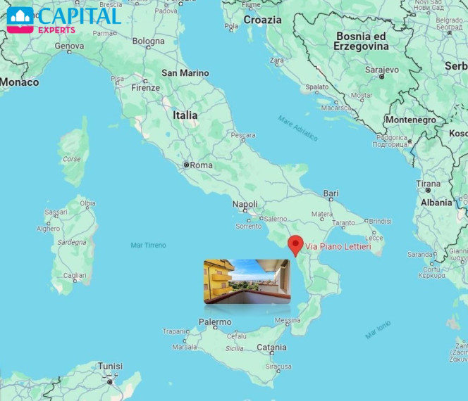 Parduodamas 35 m² butas Kalabrijoje (Italija) su vaizdu į jūrą 2