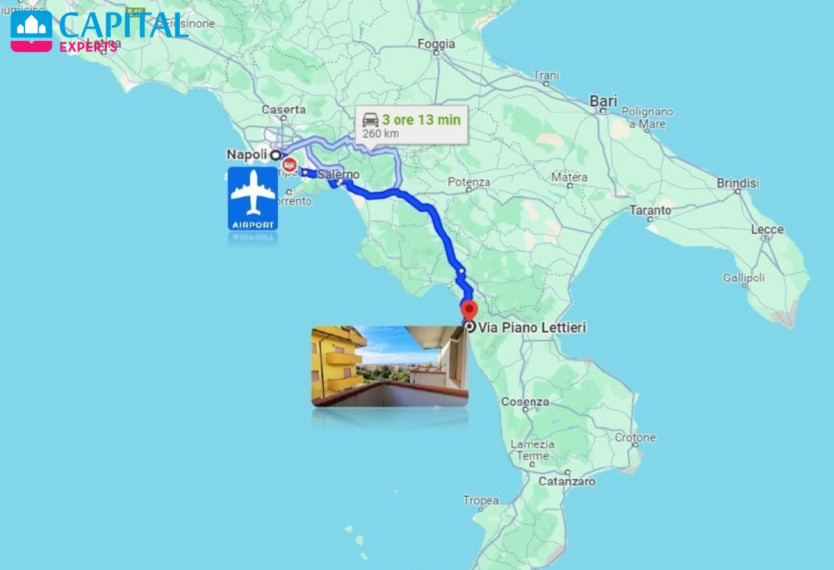 Parduodamas 35 m² butas Kalabrijoje (Italija) su vaizdu į jūrą 8