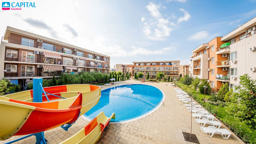 Parduodamas 3 kambarių butas „Holiday Fort“ golfo klubo komplekse 15