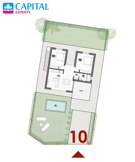 Parduodama 159 m² vila su oranžerija ant stogo Apulija regione (Italija) 17