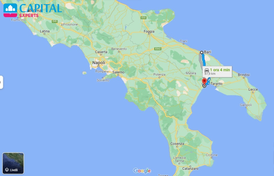 Parduodama 156 m² vila su oranžerija ant stogo Apulija regione (Italija) 19