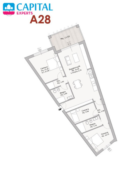 Parduodami SANT‘ANNA apartamentai Sardinijoje (Italija) 120 m² šalia jūros 17