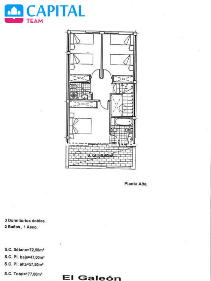 Parduodamas namas Calle de la Botavara, 13 , 256.00 kv.m ploto,  Floors 28