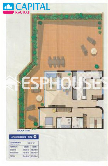 Parduodamas butas Urbanización Sierra Altea, 66 0000 , 261.00 kv.m ploto, 3 kambariai 29
