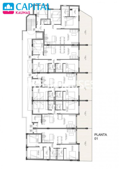 Parduodamas butas Calle de País Valenciano, 38 , 94.00 kv.m ploto, 3 kambariai 8