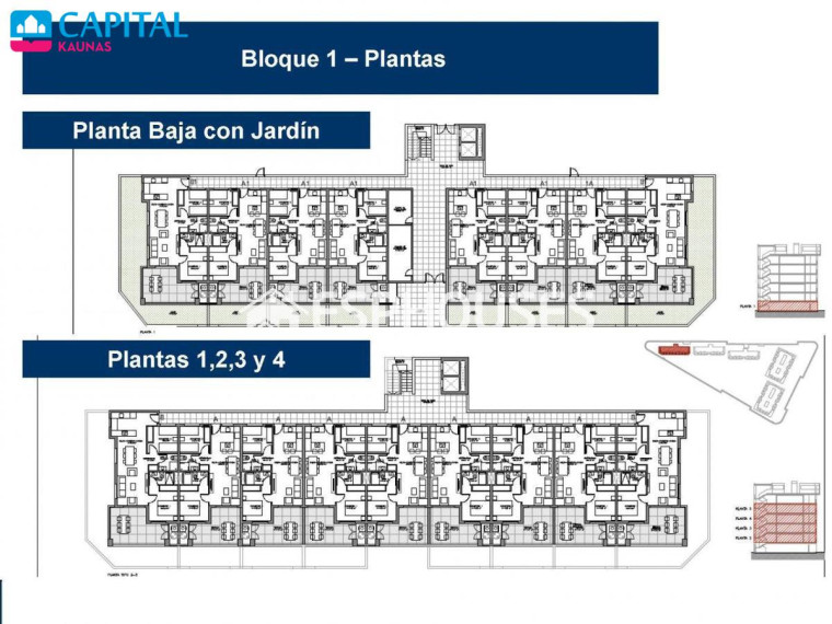 Parduodamas butas Calle Baco, 5B , 219.00 kv.m ploto, 3 kambariai 4