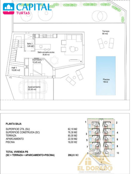 Parduodamas namas Calle Leman, 6 , 158.00 kv.m ploto,  Floors 23