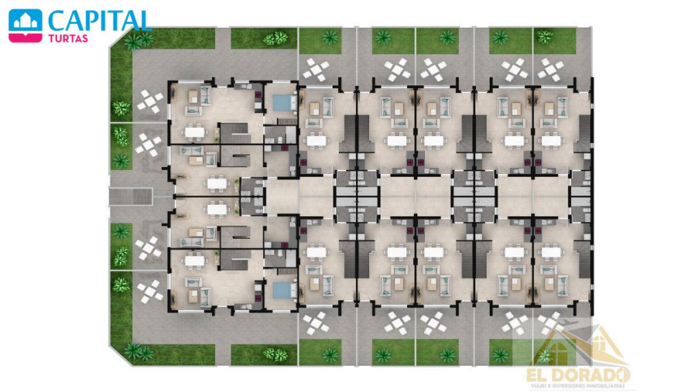 Parduodamas namas Gran Vía de la Manga, 14 , 118.00 kv.m ploto,  Floors 18