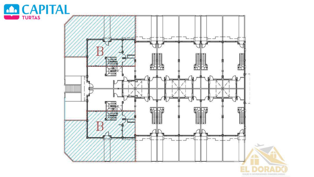Parduodamas namas Gran Vía de la Manga, 14 , 118.00 kv.m ploto,  Floors 20