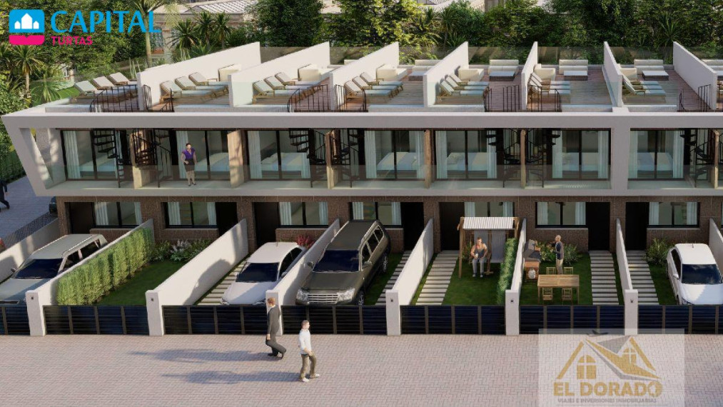 Parduodamas namas Calle de Malta , 118.00 kv.m ploto,  Floors 3