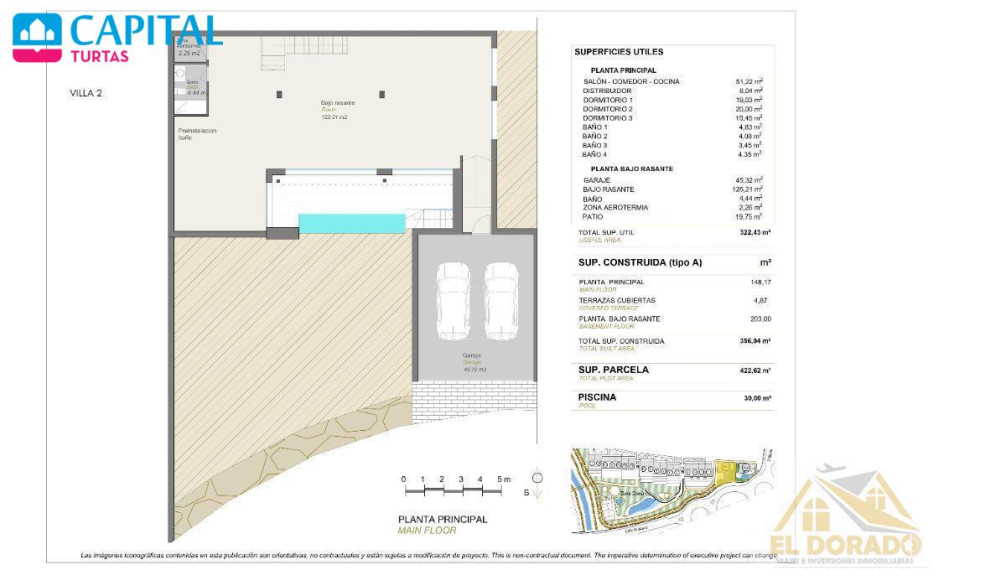 Parduodamas namas Avenida de América, 2Q , 522.00 kv.m ploto,  Floors 14