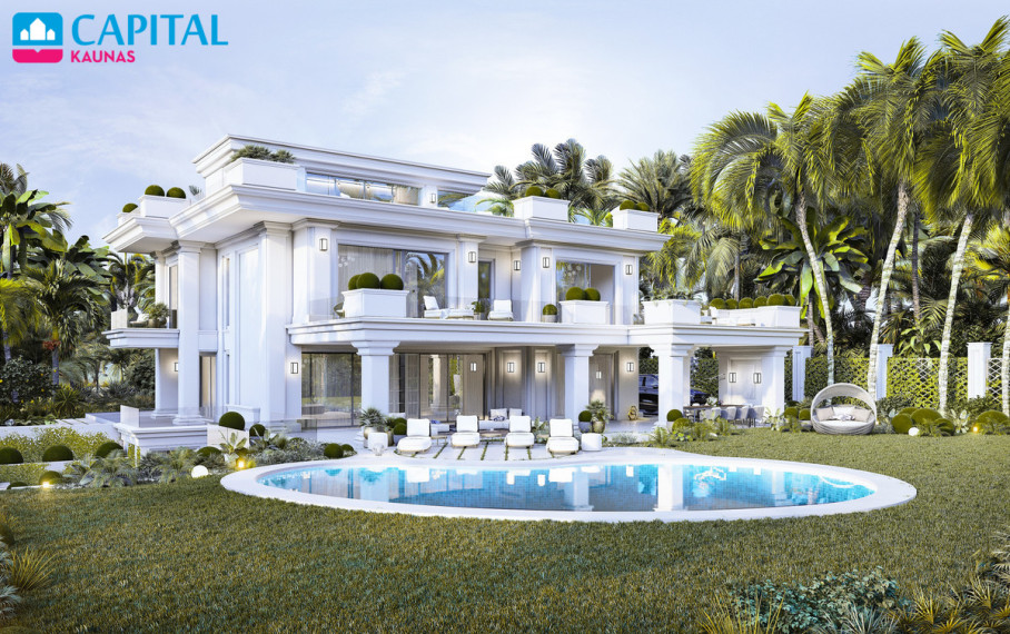 Parduodamas namas Marbella Golden Mile - Las Lomas del Marbella Club , 615.00 kv.m ploto,  Floors 1