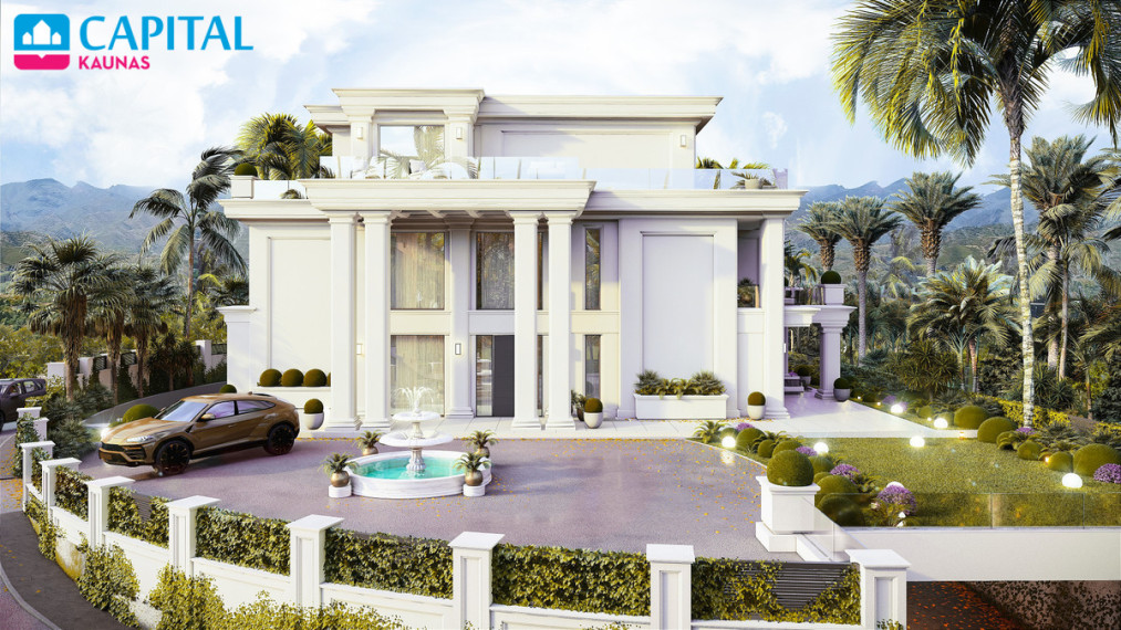 Parduodamas namas Marbella Golden Mile - Las Lomas del Marbella Club , 615.00 kv.m ploto,  Floors 2