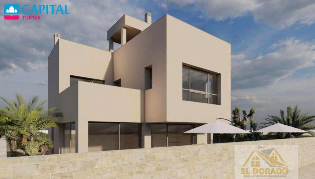 Parduodamas namas Calle de Atila, 5 , 157.00 kv.m ploto,  Floors 3
