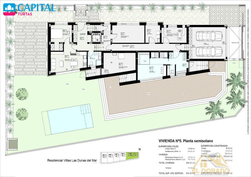Parduodamas namas Calle de Catamaran, 78 , 540.00 kv.m ploto,  Floors 37