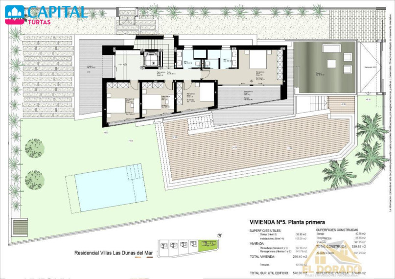 Parduodamas namas Calle de Catamaran, 78 , 540.00 kv.m ploto,  Floors 38
