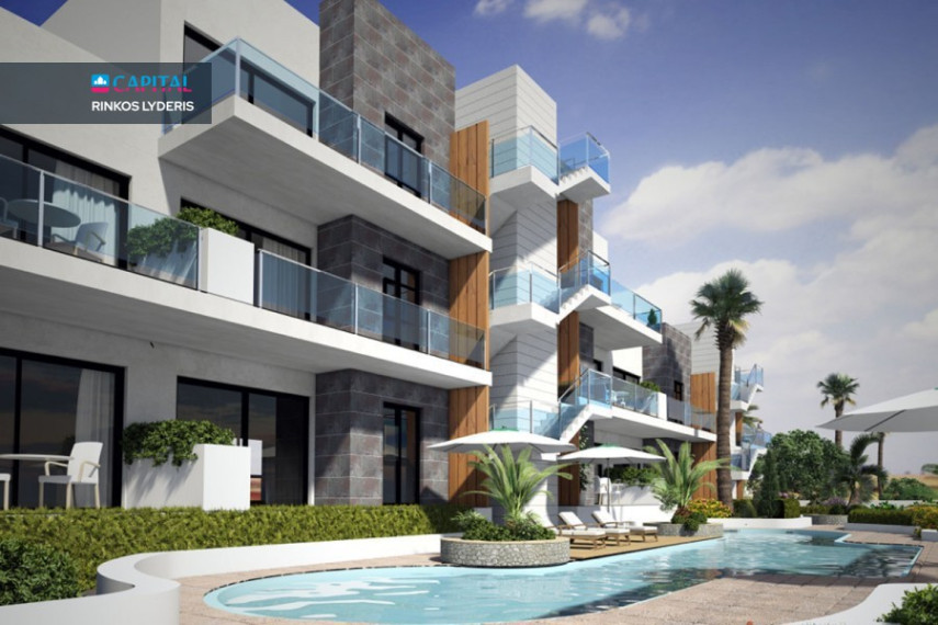 Naujai statomas prabangus butų kompleksas ant jūros kranto Beach Avenue nuo 179 000 eur! 2