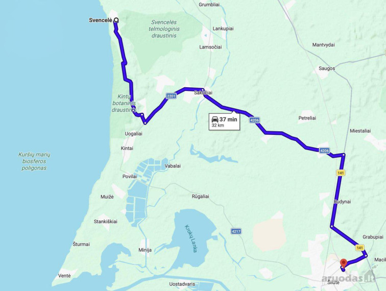 Parduodamas butas Geležinkelio g., Šilutės m., Šilutės r. sav., 50.13 m² ploto 2 kambariai 11